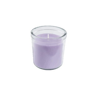 Vela de jazmín con aroma floral y relajante.